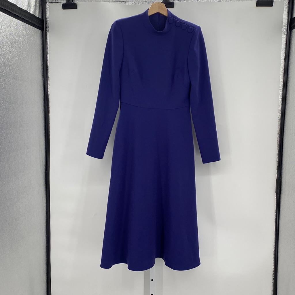 Black Halo Blue Dress Size8